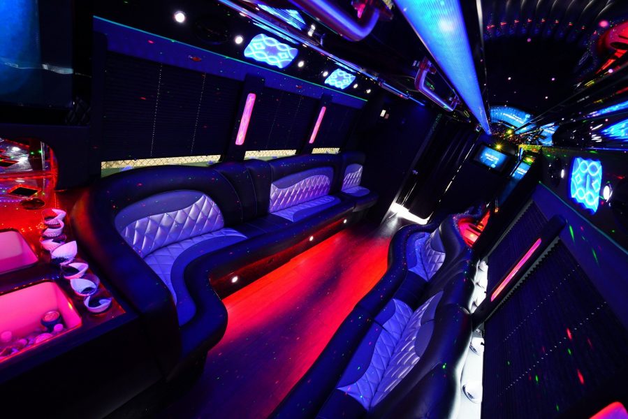 7 Luxury Rent Party bus NJ online