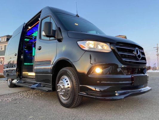 Mercedes Sprinter Party Bus Black Nj