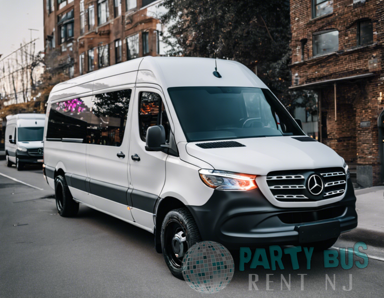 Mercedes Sprinter White Party Bus11