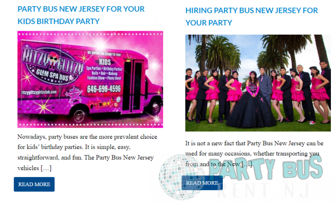 Best Hiring Party Bus